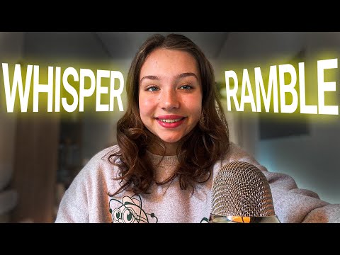 ASMR | Clicky Whisper Ramble! 🍁(discussing uni life, adjusting, fall etc)