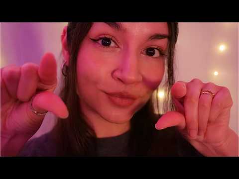 ASMR "Just a Little Bit" 🤏 Finger Plucking & Repetitive Whispers