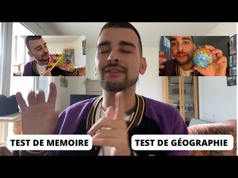 [ASMR] Test de mémoire 🆚 Test de géographie 🏆