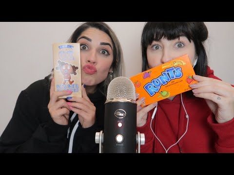 ASMR - PROVANDO DOCES DIFERENTES!