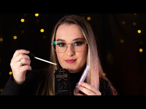 ASMR | SONS DE BOCA SENSÍVEIS E GLOSS NO TASCAM | ESTALINHOS PARA ARREPIAR | SENSIBILIDADE ALTA