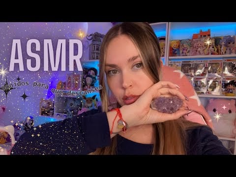 ASMR EN VIVO🌙|  Sonidos que hacen mimos a tu cerebro 🎧😌 | Buen descanso ✨