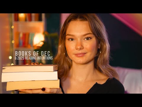 ASMR books I read in december + 2025 reading intentions 📚