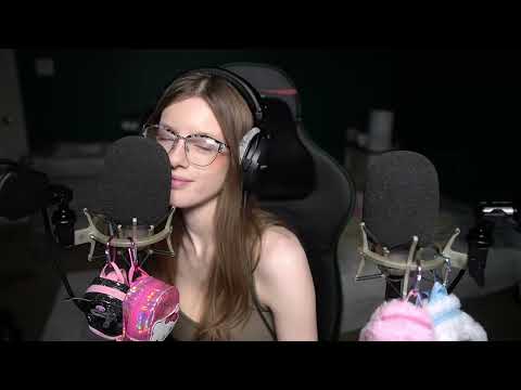 Ear to ear together asmr