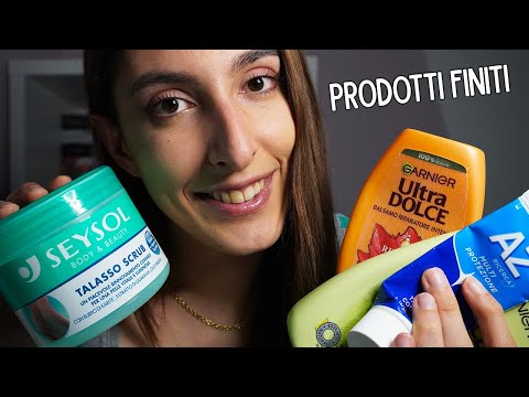 PRODOTTI FINITI 🧴🫧 Cura della persona | ASMR ITA