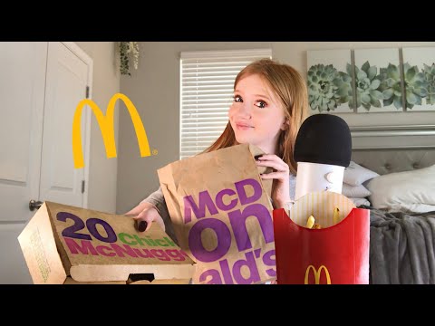 ASMR ~ McDonald’s Mukbang