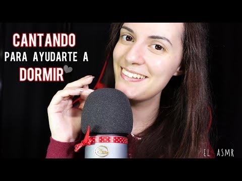 ♡ASMR español♡ CANTANDO PARA AYUDARTE A DORMIR. (+ relajacion visual, lluvia)