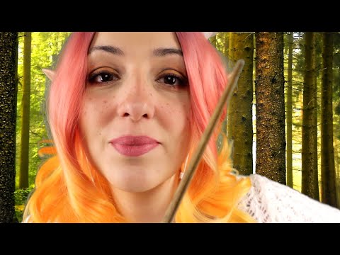 ASMR Elf Roleplay | Orman Perisi Uykusuzluk ve Stresini Alıyor | Türkçe ASMR | 10 Bin Abone Özel 🥳