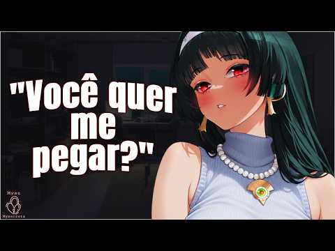 SUA AMIGA TENTANDO FICAR COM VOCÊ | ASMR ROLEPLAY