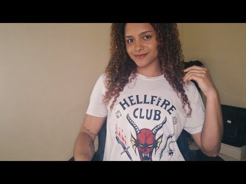 ASMR RP • Sua namorada veio assistir o final de Stranger Things com você ❤️🥰