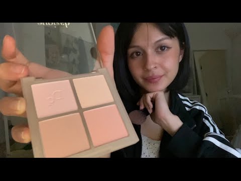 asmr moonlight peach makeup
