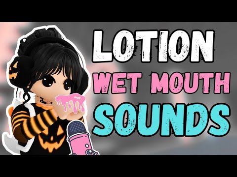 Roblox ASMR: WET Mouth Sounds + Lotion for DEEP SLEEP and Relaxation [NO TALKING]