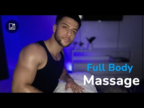 ASMR Full Body Massage for Clients (who like boys) That Need Deep Relaxation & Stress Relief