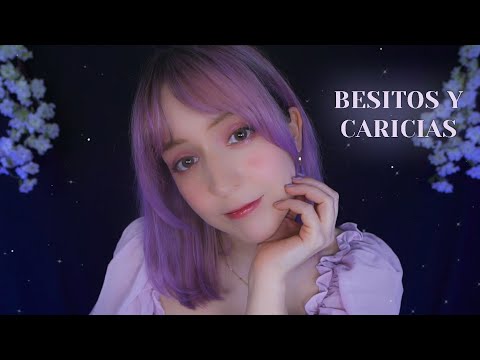 ⭐Besitos y caricias para dormir 💋 ASMR mouth sounds + sonidos en capas reconfortantes