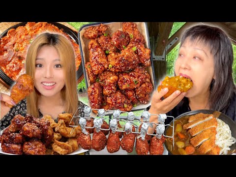 PICNIC IN A HURRICANE! KOREAN FRIED CHICKEN, TONKATSU CURRY, KIMCHI PANCAKES