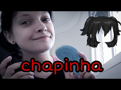 ASMR roleplay: amiga fazendo chapinha em você + sons de chapinha e sons de boca