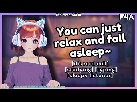 [F4A] Cozy Discord Call | ASMR Roleplay