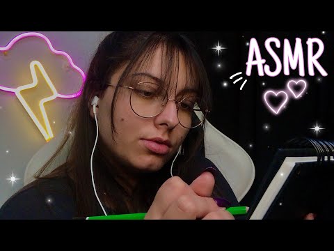 ASMR ~ POV : TU ES MON MODÈLE (bruit de crayon, whispers…) ✏️