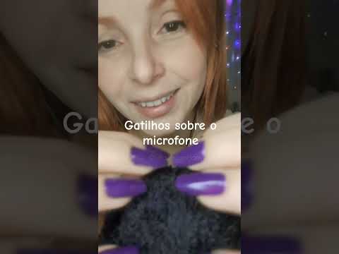 Relaxe e arrepia-se com gatilhos sobre o microfone ✨️🎙#asmr #asmrsounds #asmrcommunity