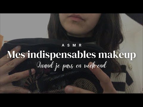 ASMR ✨ - Mes indispensables makeup | Soft Spoken ultra relaxant pour t'endormir ☁️