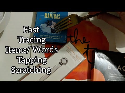 Nostalgic ASMR Tapping, Tracing, Scratching Etc. lofi tingles