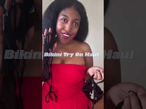 Full video on my #fansly #bikini #tryonhaul #curvy