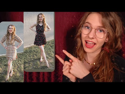 ASMR Stoff Geräusche & Gestylte Anprobierte Outfits | Soph Stardust