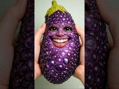 Eternal Marble Eggplant ASMR... #ai #asmr #satisfying