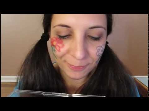 Face Paint Role Play for Relaxation and Sleep (ASMR)