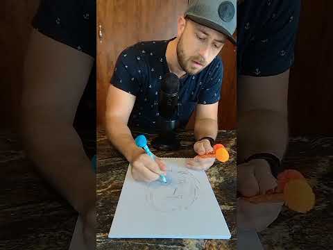 How to Draw in 1 Minute Fast ASMR