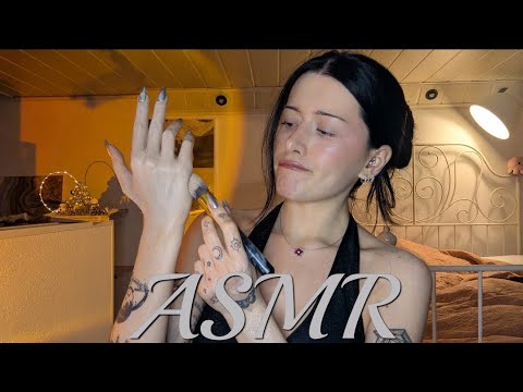 ASMR 🖤 covering my tattoos I 'regret'