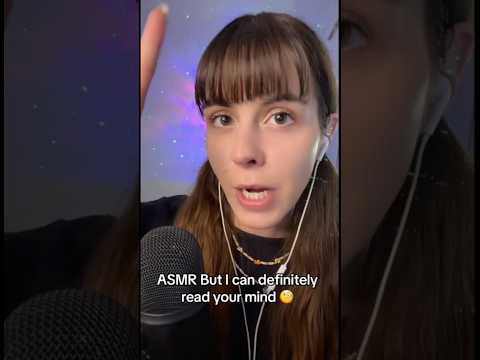 ASMR But I can DEFINITELY read your mind ✨💗 #asmr#asmrshorts#asmrvideo#shortsfeed#shorts#shortvideo