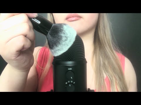 [ASMR] FLUFFY MIC BRUSHING In 4 Different Settings