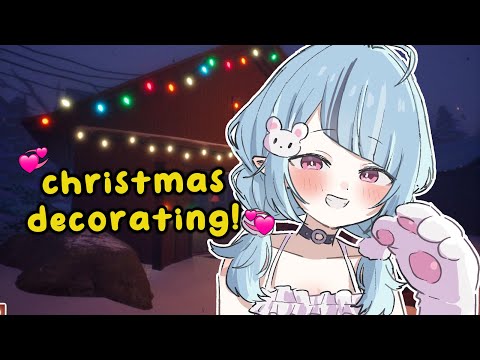 【Light Up the Town】Decorating Our House for Christmas! Help I Can't Reach...