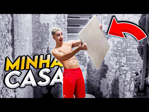 ASMR: ESTOU CONSTRUINDO MINHA CASA! (VLOG)