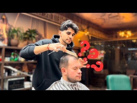 ASMR  Luxurious full range of services with clipper, scissorss, combs. Gives you a haircut and style