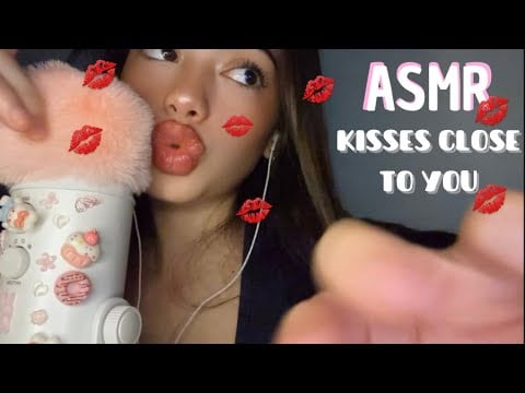ASMR | Te lleno la carita de besos (mouth sounds, kisses, kissing you, soft kisses)
