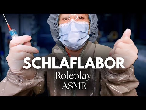 ASMR Schlaflabor Roleplay 🧪 Spritze, Latexhandschuhe & Narkose Sounds zum Einschlafen