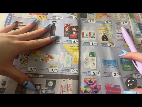 Asmr ita SFOGLIA IL VOLANTINO ~ CATALOGO CADDY’S 🧴🧼 OnlyRED