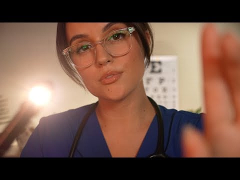ASMR Detailed Cranial Nerve Exam 🧠🩺 (Medical Roleplay for Sleep)