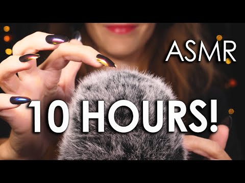 10 HOURS ASMR (No Talking) DEEP BRAIN MASSAGE - ONE FINGER SCRATCHING TO FALL ASLEEP