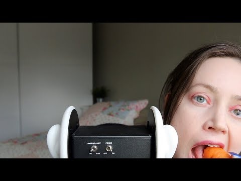 ASMR Eating Sounds CARROT |  (No Talking) 3Dio Ear To Ear Binaural