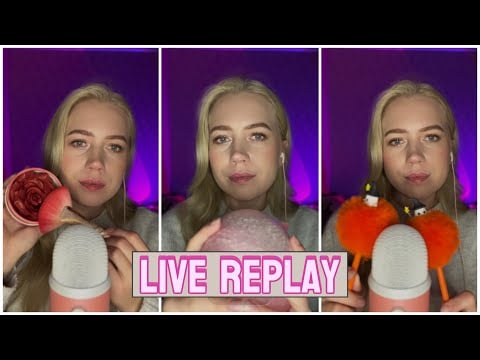Live replay TikTok | #asmrminuha #relax 