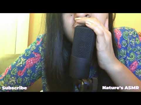 ASMR CLOSE UP MOUTH SOUNDS, INAUDIBLE WHISPERING, LAYERED