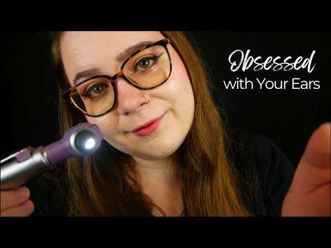 Doctor is OBSESSED with Your Ears (Ear Exam, Palpation, Measuring) 👂 ASMR Medical Roleplay