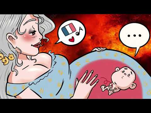 Womb ASMR🤰: You hear your mom for the first time...SHE'S FRENCH?  (heartbeats, singing on SR3D USB)