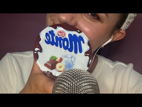 Eating ASMR - Yogurt Eating
