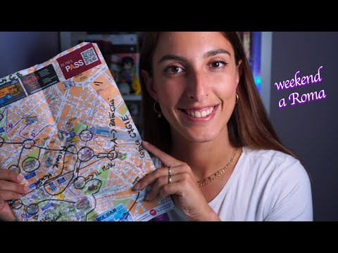 WHISPERING INTENSO DEL MIO WEEKEND A ROMA 🏛️ ASMR ita