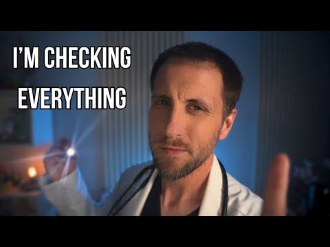 ASMR Doctor Examines Every Inch of You | Full Body Checkup