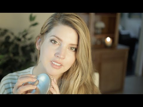 ASMR // Hair Brushing, Hair Play & Scalp Massage to Help You Relax [Whisper]